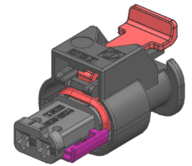 MAK 1.2 PLUS HOUSING 2WAY