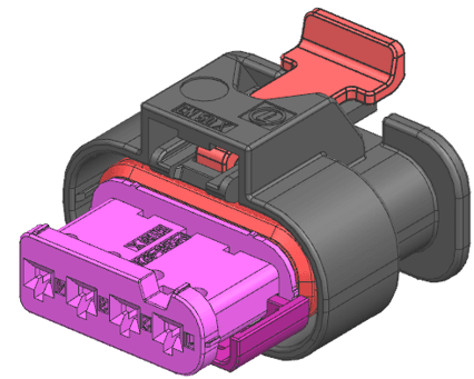 MAK 1.2 PLUS HOUSING 4WAY